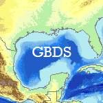 Map of the Gulf basin with GBDS in the middle