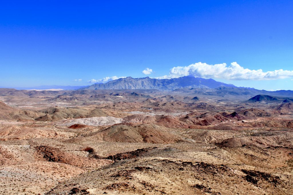 A mountain desert landscape