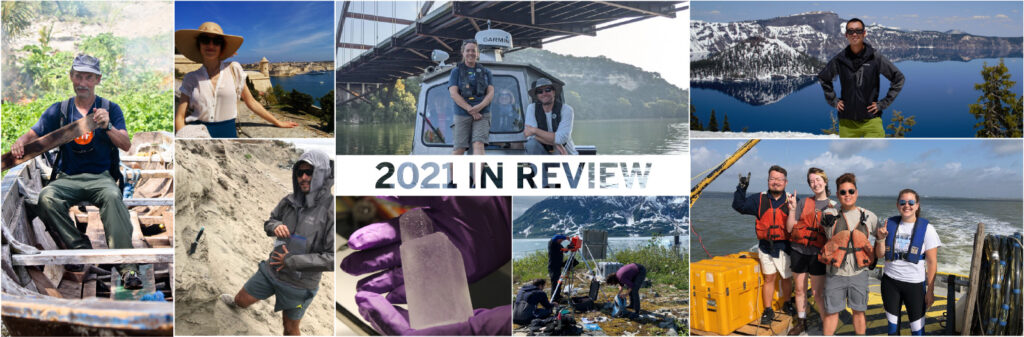 Mosaic image reads "2021 in review"