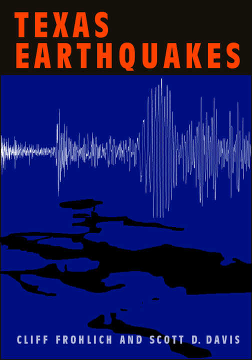 Book cover showing abstract seismograph graphic