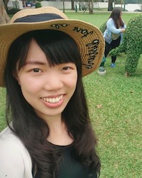 Photo of Chieh in hat