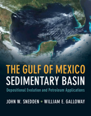 Book cover reads: The Gulf of Mexico Sedimentary Basin, Depositional Evolution and Petroleum Applications.
John W. Snedden, William E. Galloway