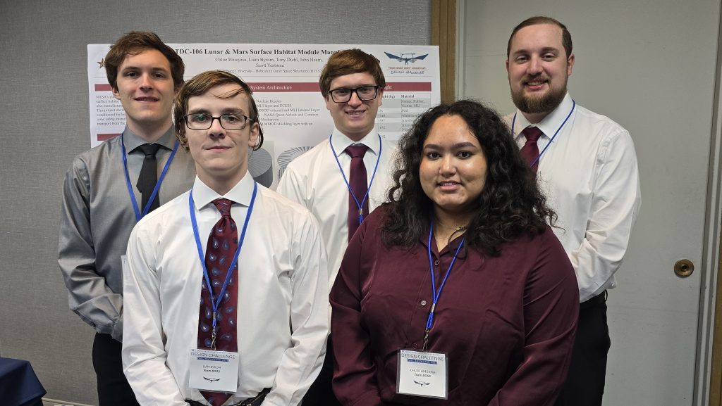 Bobcats in Outer Space Structures team photo