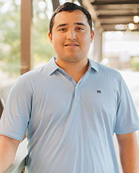 Portrait photo of Brandon