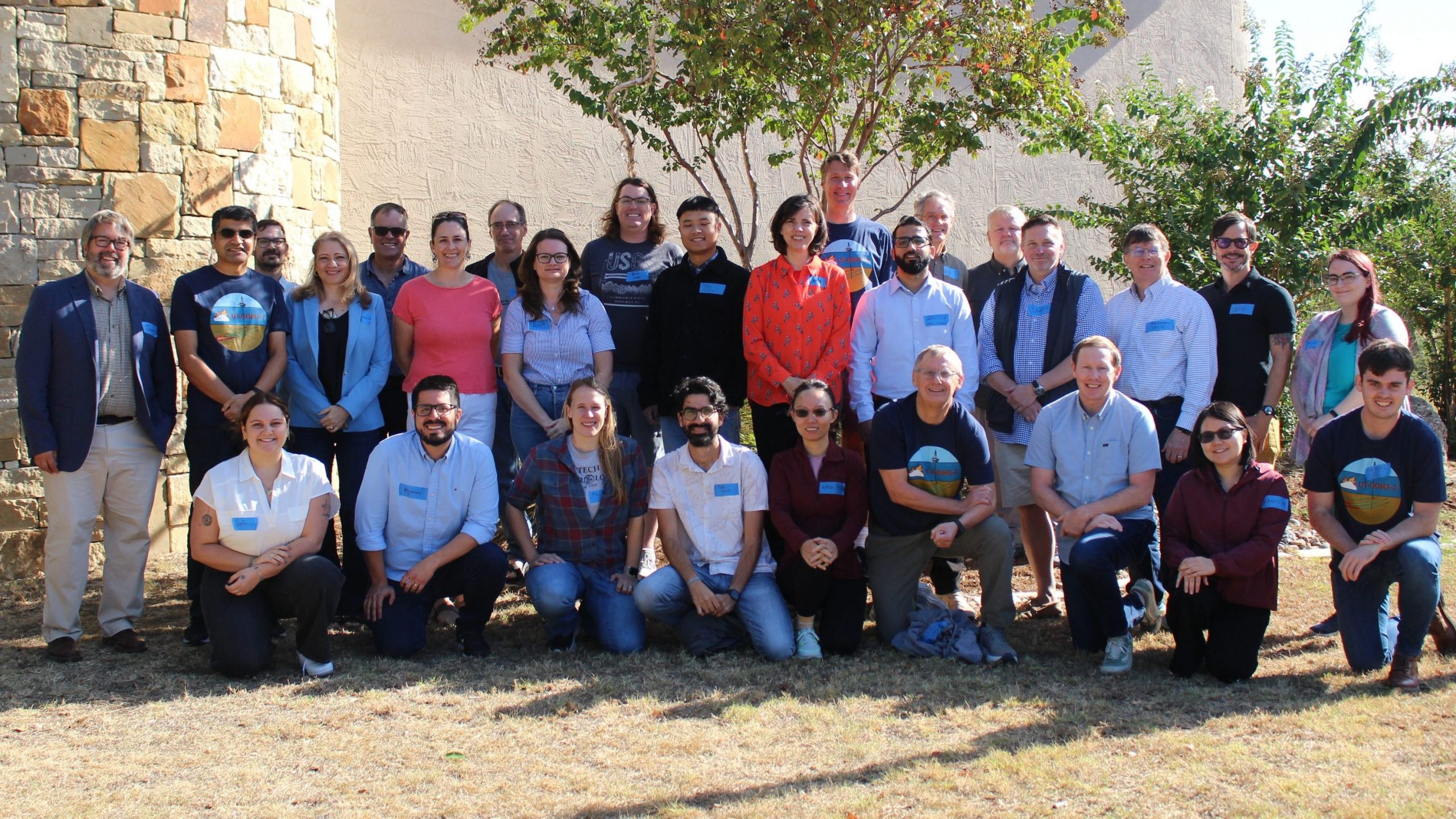 UT-GOM2 Science Team members at Tapatio Springs, Boerne, TX, October 29, 2024.