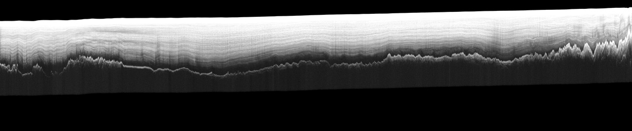 UTIG MARFA radar image