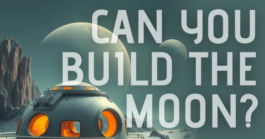 build the moon banner