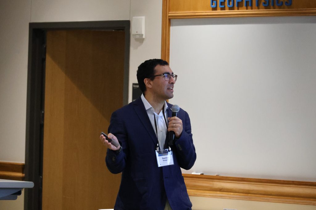 Keynote speaker Dr. Daniele Visioni speaks to workshop attendees.