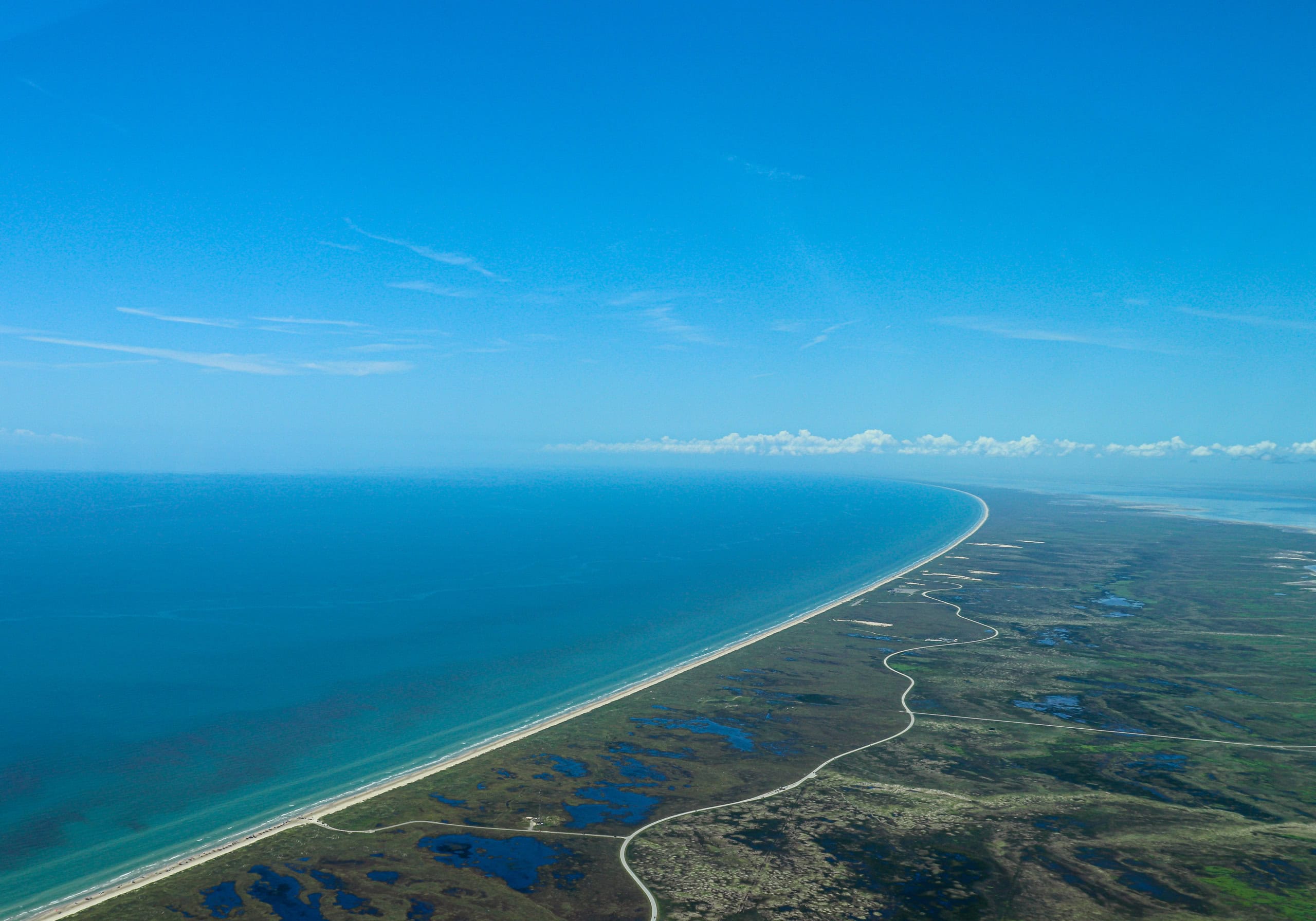 Texas gulf coastline